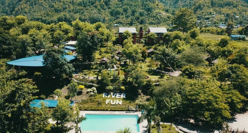 river fun beach resort