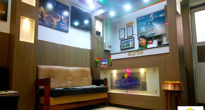 hotel kathmandu hub front desk