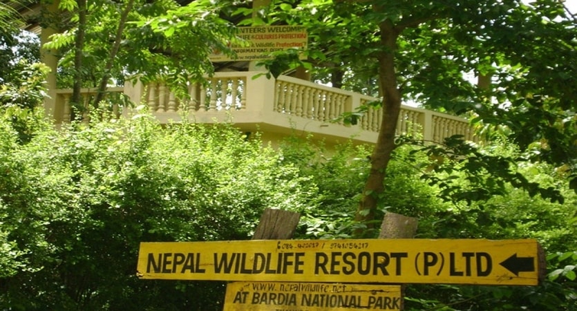 nepal wild life resort entry
