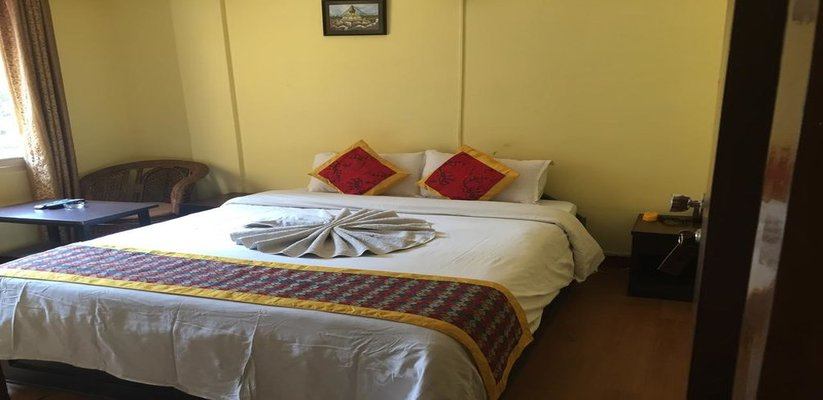 buddha garden hotel bed