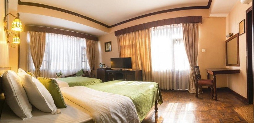 Hotel Excelsior Deluxe Double Room view