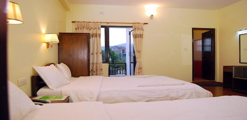Butterfly Lodge Triple Deluxe Room View