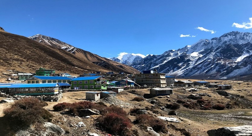 langtang valley trek view