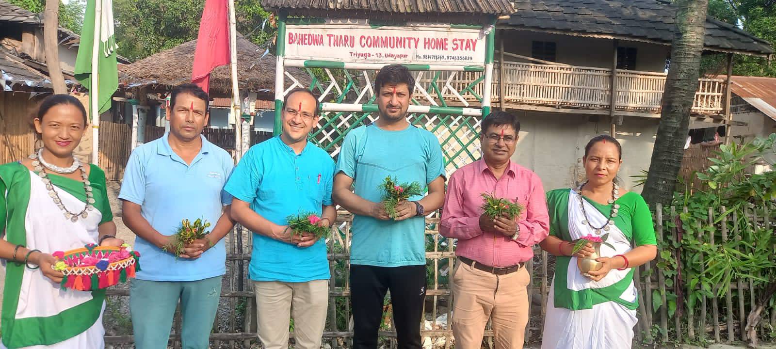 bahedwa tharu community homesta