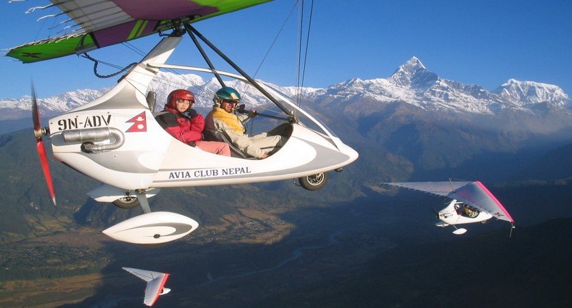 fly ultralight plane