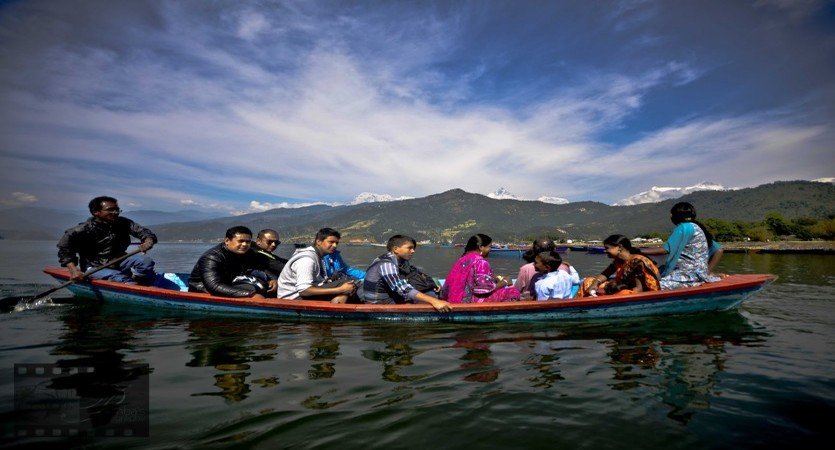 boating in pokhara