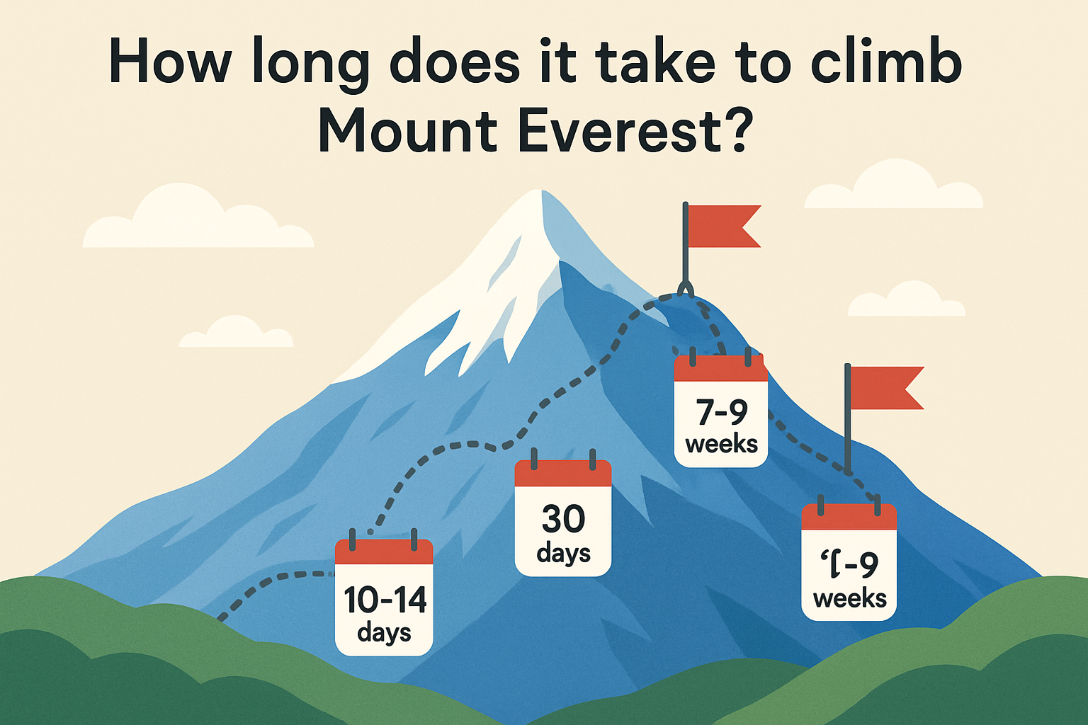 How Long Does it Take to Climb Mount Everest?