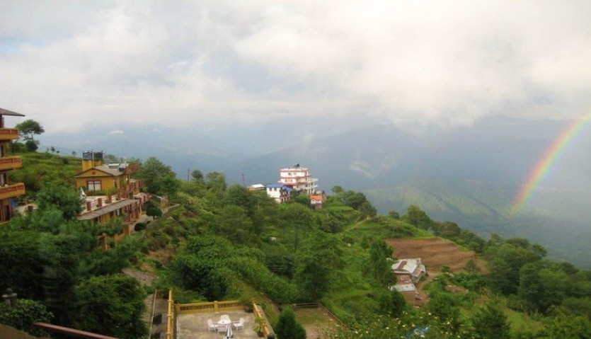 rainbow in nagarkot1