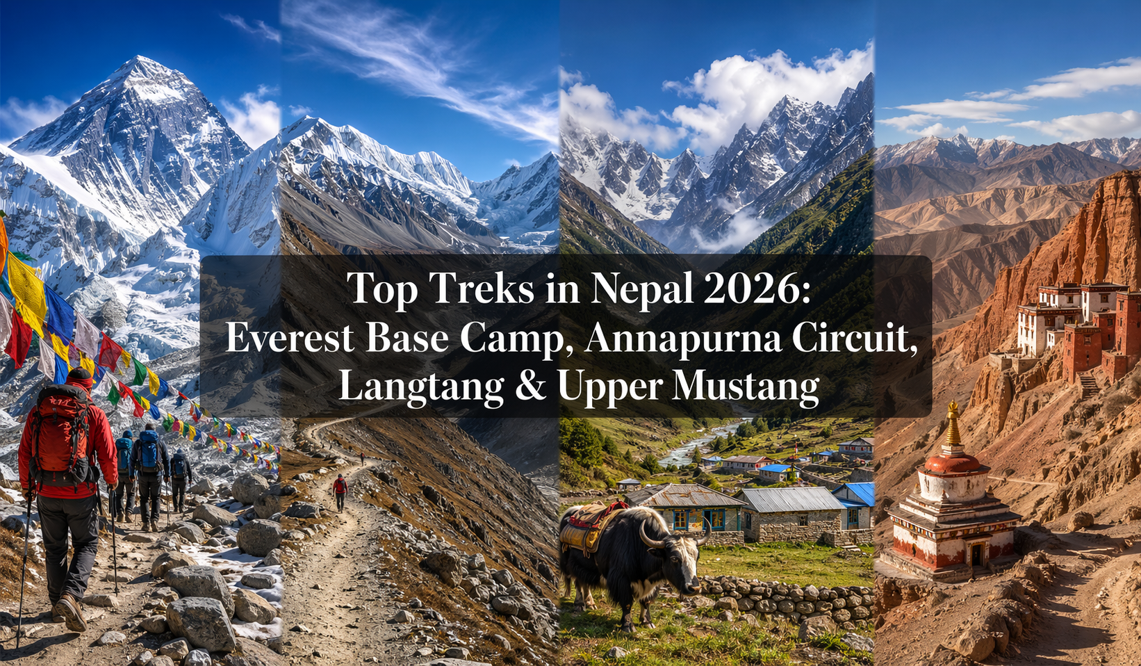 Top Treks in Nepal 2026: Everest Base Camp, Annapurna Circuit, Langtang & Upper Mustang