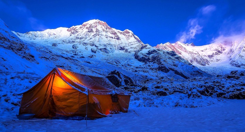 abc camping nepal