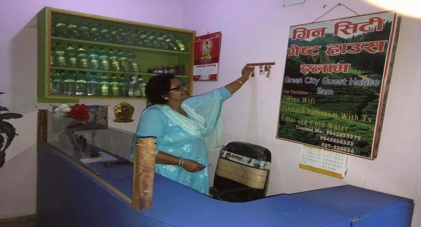 green city reception